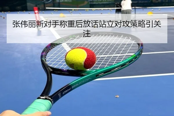 张伟丽新对手称重后放话站立对攻策略引关注